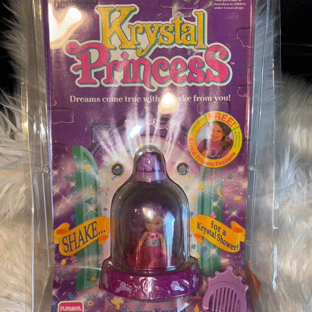 Krystal Princess Shake Toy - Purple